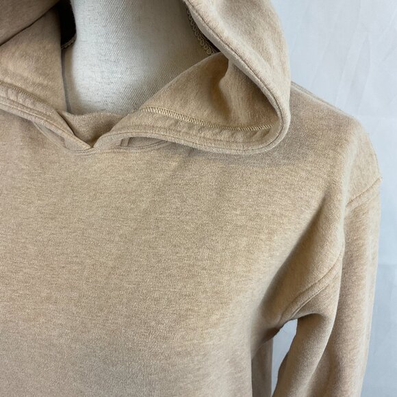 Lululemon All Yours Hoodie M Pecan Tan Kangaroo Pocket Long Sleeve - Picture 6 of 12